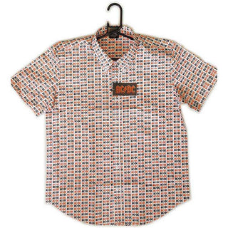 AC/DC Casual Shirt: Logo (All Over Print)
