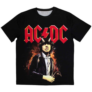 AC/DC Unisex Sublimation T-Shirt: Angus Highway To Hell