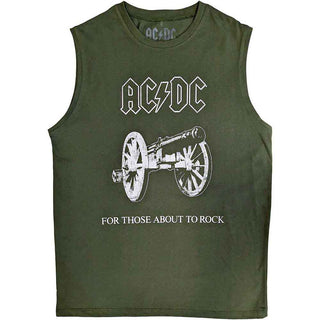 AC/DC Unisex Tank T-Shirt: About To Rock