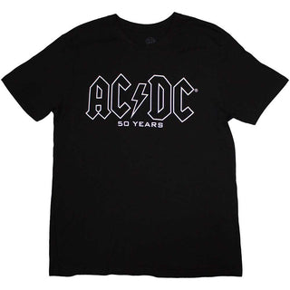 AC/DC T-Shirt: Logo History (Back Print)