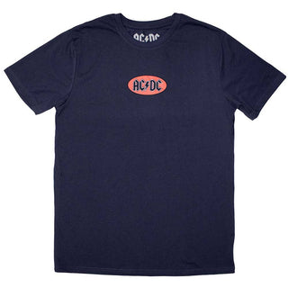 AC/DC Unisex T-Shirt: Mini Oval Logo