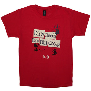 AC/DC Kids T-Shirt: Dirty Deeds Done Dirt Cheap