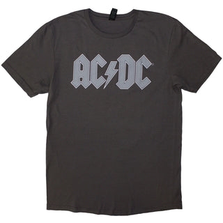 AC/DC Unisex T-Shirt: Have A Drink On Me (Grey) (Back Print)
