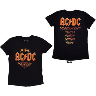 AC/DC Ladies T-Shirt: High Voltage Dive Bar (Back Print & Ex-Tour)