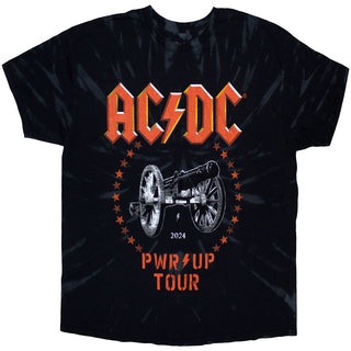 AC/DC T-Shirt: PWR-UP Tour '24 Cannon (Ex-Tour)