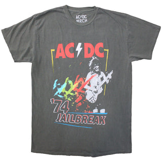 AC/DC Unisex T-Shirt: Vintage '74 Jailbreak