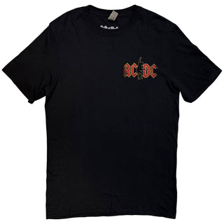 AC/DC T-Shirt: Hard As Rock (Back Print)