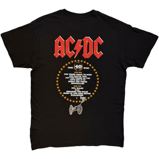 AC/DC T-Shirt: FTATR 40th Flaming