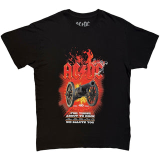 AC/DC T-Shirt: FTATR 40th Flaming