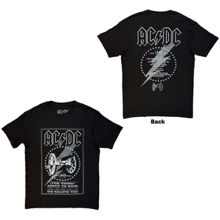 AC/DC T-Shirt: FTATR 40th Monochrome