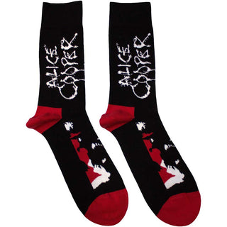 Alice Cooper Unisex Ankle Socks: Face