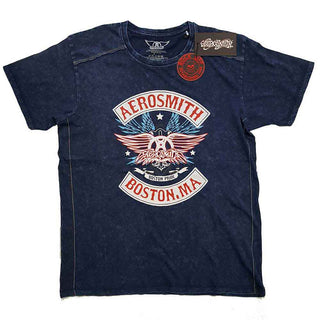 Aerosmith T-Shirt: Boston Pride (Wash collection)