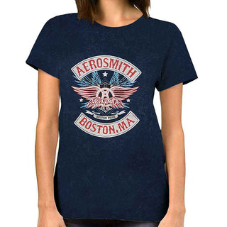 Aerosmith T-Shirt: Boston Pride (Wash collection)