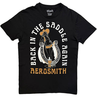 Aerosmith T-Shirt: Back In The Saddle (Black)