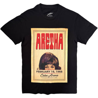 Aretha Franklin T-Shirt: Cobo Hall (Black)