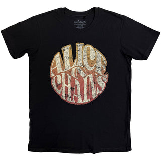 Alice In Chains T-Shirt: Gradient Logo (Black)
