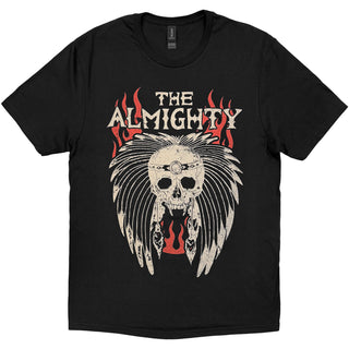 The Almighty T-Shirt: Flames (Black)
