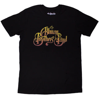 The Allman Brothers Band Unisex T-Shirt: Road Goes On (Black) (Back Print)