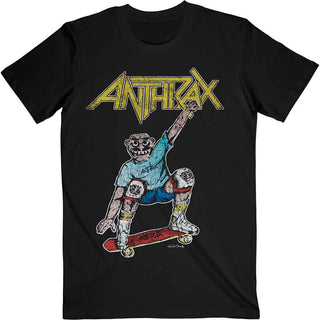 Anthrax T-Shirt: Spreading Skater Notman Vintage
