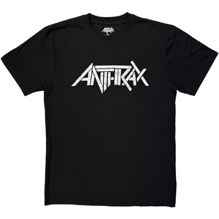 Anthrax T-Shirt: Logo Mono (Black)