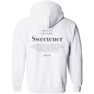 Ariana Grande Pullover Hoodie: Sweetener (Back Print)