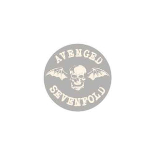 Avenged Sevenfold T-Shirt: Logo & Death Bat (Applique)