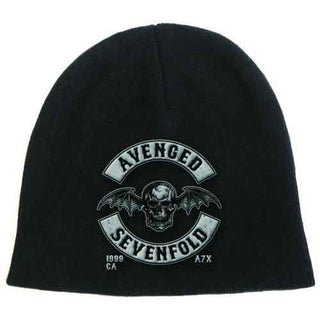 Avenged Sevenfold Unisex Beanie Hat: Death Bat Crest