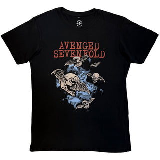 Avenged Sevenfold Carbon T-Shirt: Night Bats (Black)