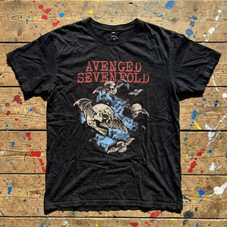 Avenged Sevenfold Carbon T-Shirt: Night Bats (Black)