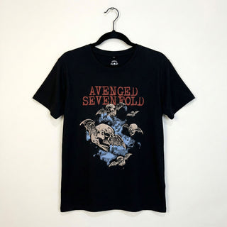 Avenged Sevenfold Carbon T-Shirt: Night Bats (Black)