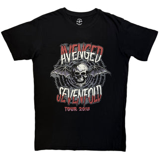 Avenged Sevenfold Carbon T-Shirt: Tour '18 (Black)