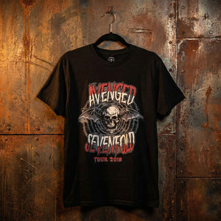 Avenged Sevenfold Carbon T-Shirt: Tour '18 (Black)