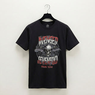 Avenged Sevenfold Carbon T-Shirt: Tour '18 (Black)