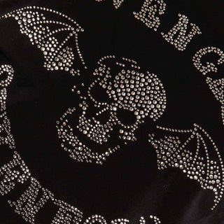Avenged Sevenfold Ladies Embellished T-Shirt: Death Bat (Diamante)