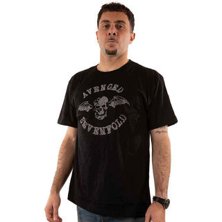 Avenged Sevenfold Embellished T-Shirt: Deathbat