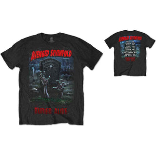 Avenged Sevenfold T-Shirt: Buried Alive Tour 2012 (Back Print)