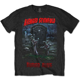 Avenged Sevenfold T-Shirt: Buried Alive Tour 2012 (Back Print)