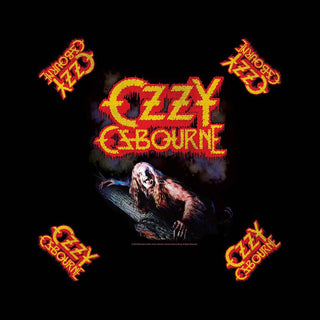 Ozzy Osbourne Unisex Bandana: Bark at the Moon