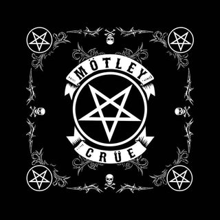 Motley Crue Unisex Bandana: Pentagram