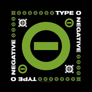 Type O Negative Unisex Bandana: Negative Symbol