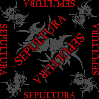 Sepultura Bandana: Logo (Black)