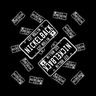 Nickelback Bandana: Get Rollin' (Black)