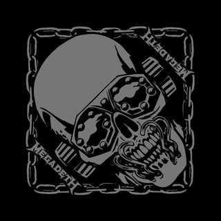 Megadeth Bandana: Vic Rattlehead (Black)