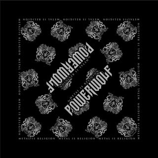 Powerwolf Bandana: Metal Is Religion (Black)