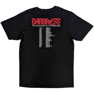 Baroness Unisex T-Shirt: Lightwing (Black) (Back Print)