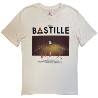 Bastille T-Shirt: Bad Blood Album Photo (Natural) (Ex-Tour)