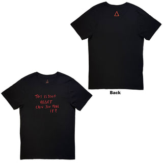 Bastille T-Shirt: This Is Your Heart (Black) (Back Print) (Ex-Tour)