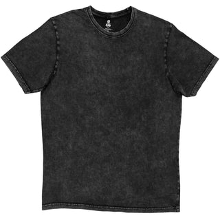 DC Comics Stone Wash T-Shirt: Batman Classic Logo (Charcoal Grey) (Back Only)