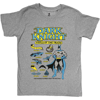 DC Comics T-Shirt: Batman Batman Tools Of The Trade (Grey)