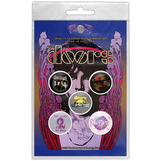 The Doors Button Badge Pack: Jim Morrison
